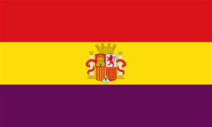 Drapeau de la République d'Espagne 1931-1939